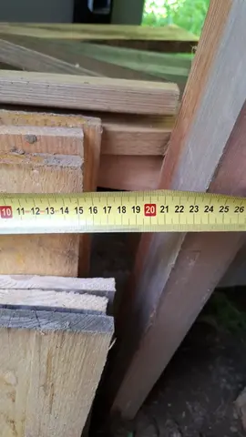 chute de bois volige