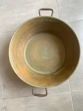 confiturière en cuivre