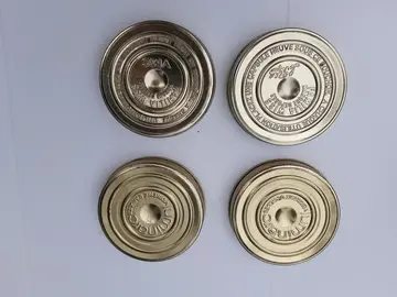 Lot de 4 couvercles à vis diamètre 10 cm