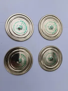 Lot de 4 capsules pour bocaux à vis Familiawiss diamètre 10 cm