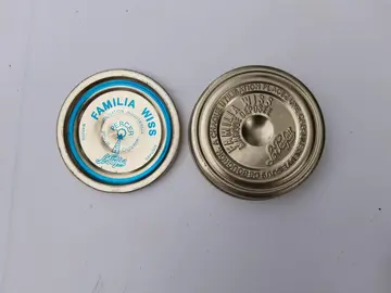 1 couvercle et sa capsule pour bocal Familiawiss diamètre 8 cm