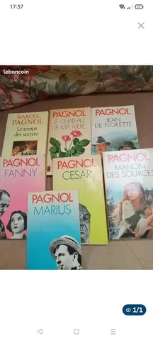 donne lot livres marcel Pagnol