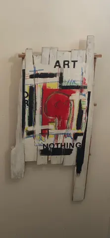 œuvre d’art bois