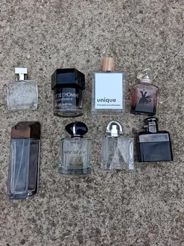 bouteille de parfum vide