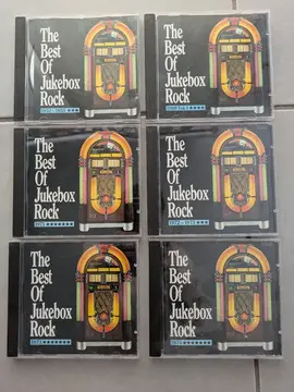 Lot 6 CDs Jukebox Rock années 1950-1970