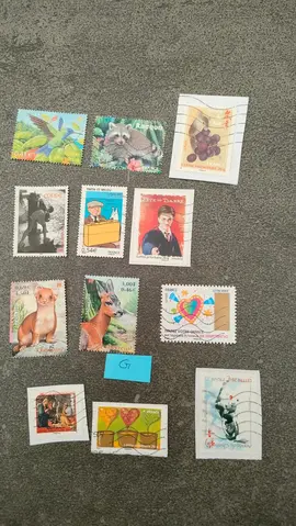 Timbres français lot G