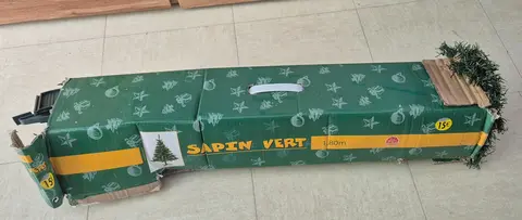sapin artificiel 1m80