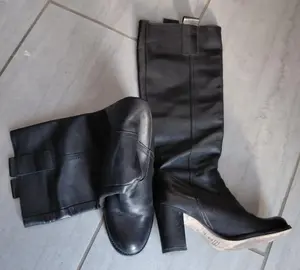 bottes cuir