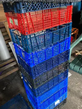 Cagettes en plastique
