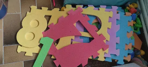 Tapis puzzle en mousse