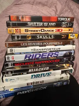 lot de dvd
