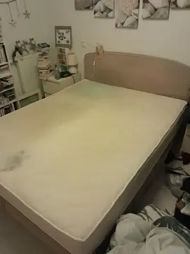 Sommier tapissier et matelas épais 160 cm