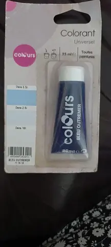 Colorant universel 25ml toutes peintures Bleu outremer