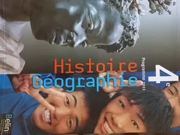 manuels scolaires d'histoire, géographie, EMC de collège