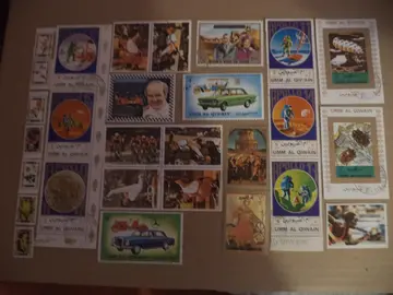 Timbres de UMM AL QIWAIN