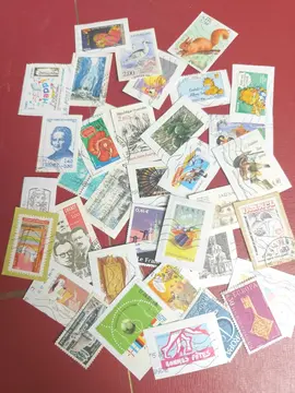 gros lot vrac timbres France 3/07