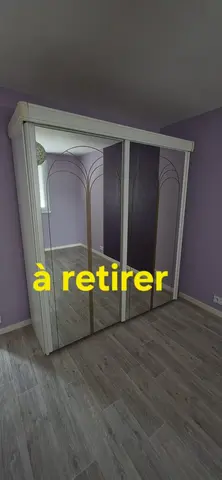 Armoire penderie, 'avec miroirs