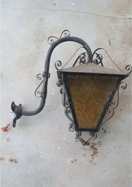 lampadaire rétro