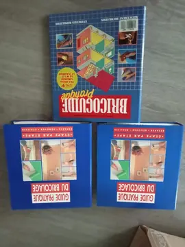 Guide pratique du bricolage 3 classeurs