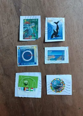 Timbres oblitérés - Divers France