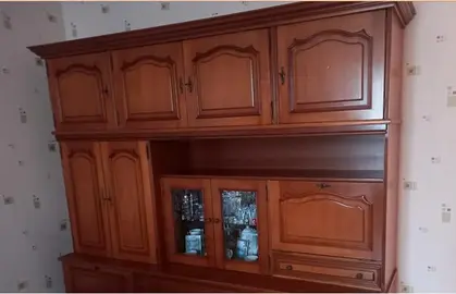 LIVING BUFFET HAUT EN MERISIER