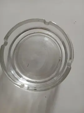 cendrier en verre