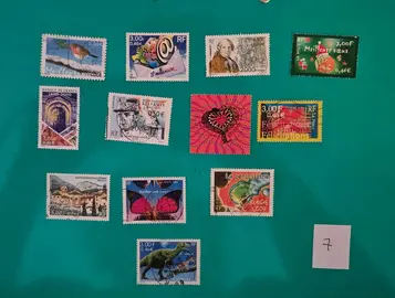 Timbres - France oblitéré (lot7)