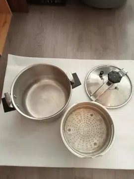 Cocotte minute SEB (made in France) en inox pour gazinière