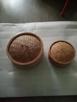 Lot de paniers vapeur pour petits pains Bao