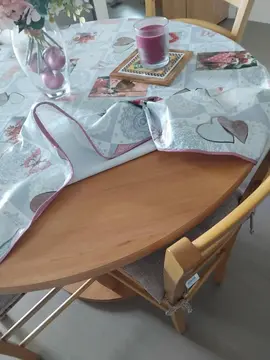 table en bois 4 chaises et rallonge
