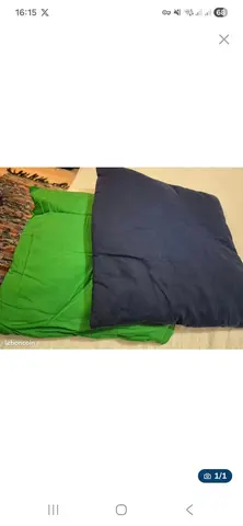 lot 2 coussins