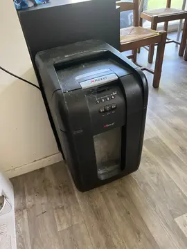 un broyeur à papier