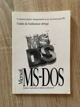 guide de l’utilisation MS-DOS 6.22