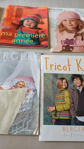 catalogues de tricots pour bébés, enfants, adolescents