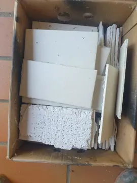 carrelage de récupération