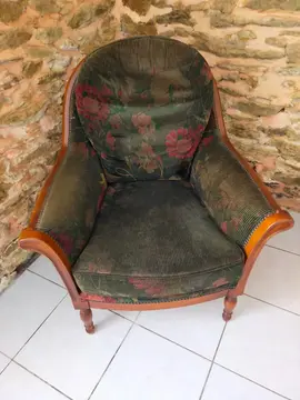 deux fauteuils style bergère