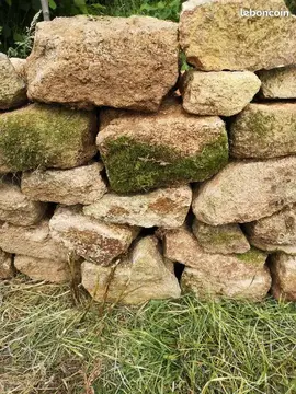 Donne Pierres granit pour muret de jardin ou rénovation longère