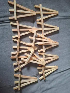mini chevalet en bois