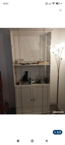Étagères + 2 portes