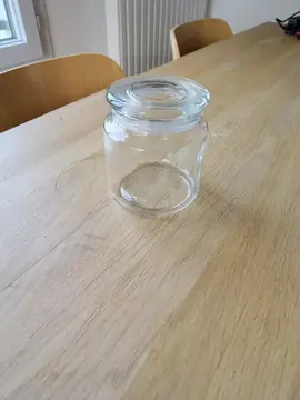 Bocal de conservation en verre avec couvercle étanche