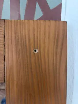 Miroir cadre en bois