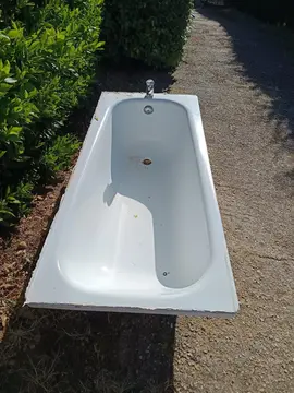 baignoire en émail