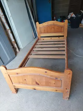 Lit en bois 90x190