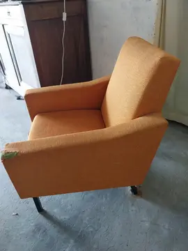 Fauteuil année 60 à rénover