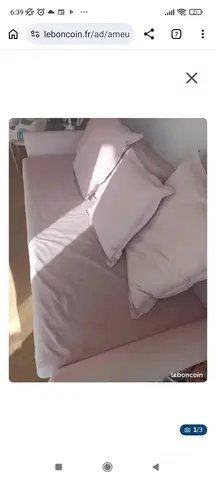 canapé Ikea convertible avec coffre