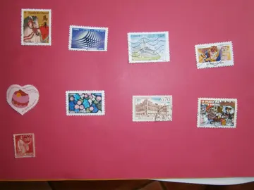 Lot Timbres Français
