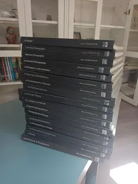 17 livres sur la photo