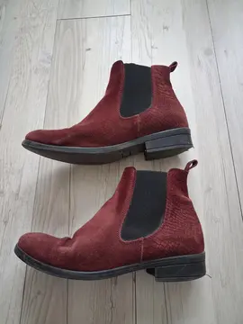 Bottines bordeaux Pointure 36