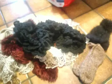 lot foulard écharpe