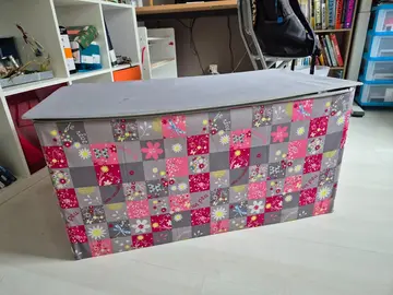 Coffre de rangement en toile pliable